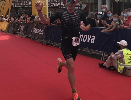 Roland Mühlbacher beim Ironman Frankfurt